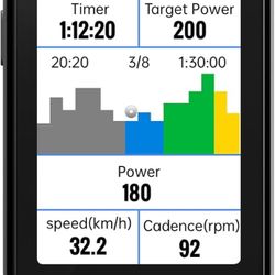 Avant 700 GPS Bike Computer with 2.8" Touchscreen, Dual-Band 5 Satellite Systems, 32GB Storage, IPX7 Waterproof, ANT+/Bluetooth 5.2, for Cycling Navig