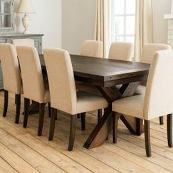 Custom Designed Farmhouse Dining Tables.