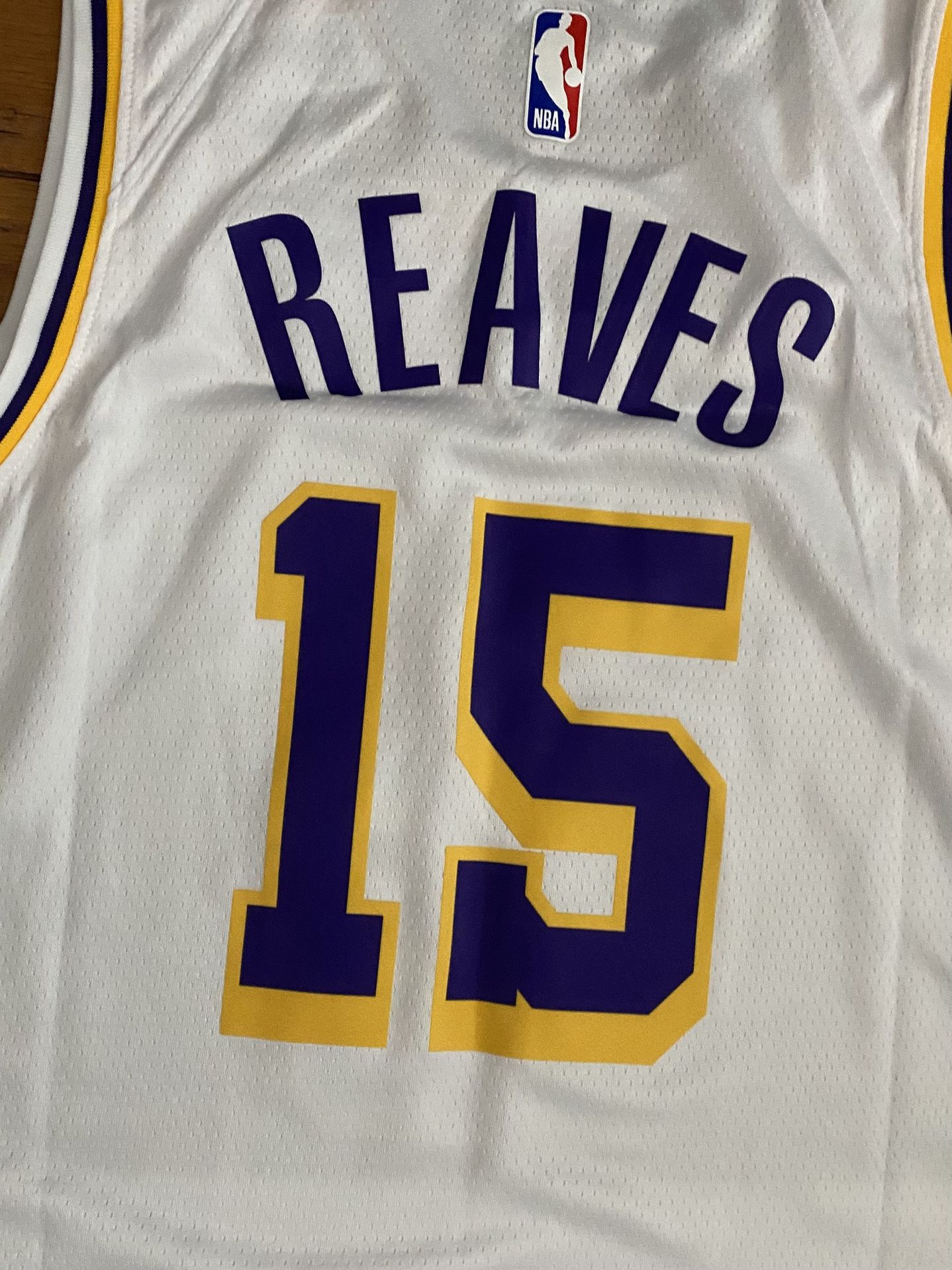 White Lakers Austin Reaves Not Luka Jersey