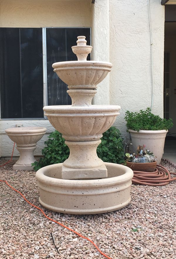 Concrete fountain for Sale in Phoenix, AZ OfferUp
