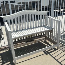 Bench (Baby crib Conversion)