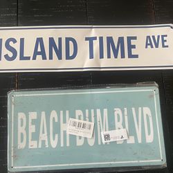 Beach Coastal Signs - Wall Decor