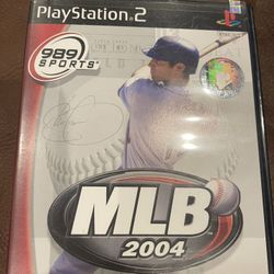 PS2   MLB 2004  Game 