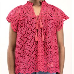 Ulla Johnson Eyelet Blouse 