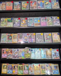 Pokemon cards for sale or trade Mew Charizard Gengar
