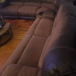 5 Piece Microfiber sectional