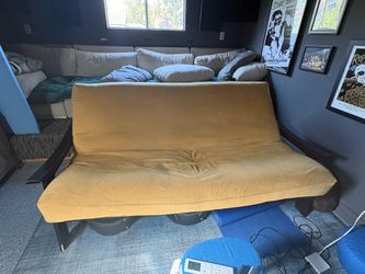 Futon With Wood Frane