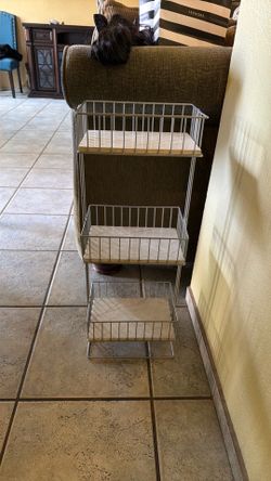 Bathroom storage rack