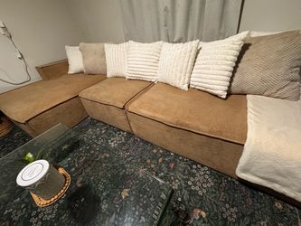 Boneless 3 piece Sofa - Washable - NEED GONE ASAP