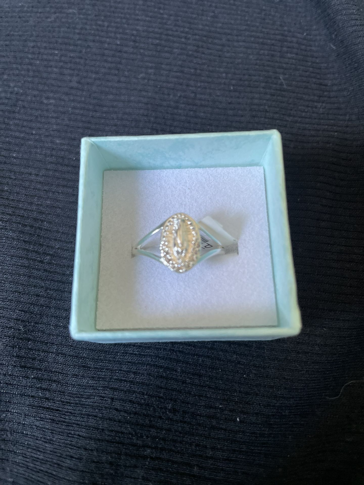 Ring π Plata 9.25 Virgen De Guadalupe