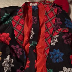 Christmas Jacket And Tie Large