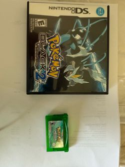 Pokemon Emerald and CIB Black 2