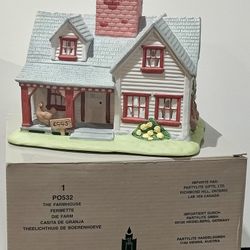 The Farmhouse Hand-Painted Collectible 