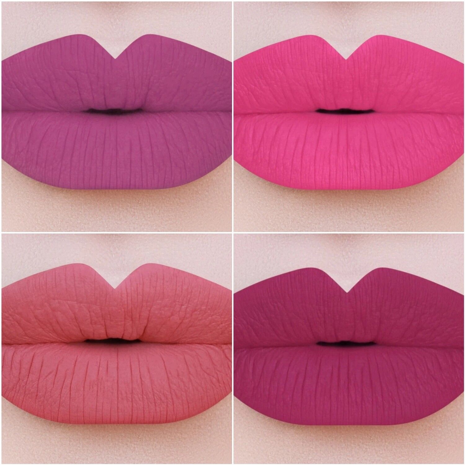 Two Pink Matte Liquid Lipsticks Beauty Creations
