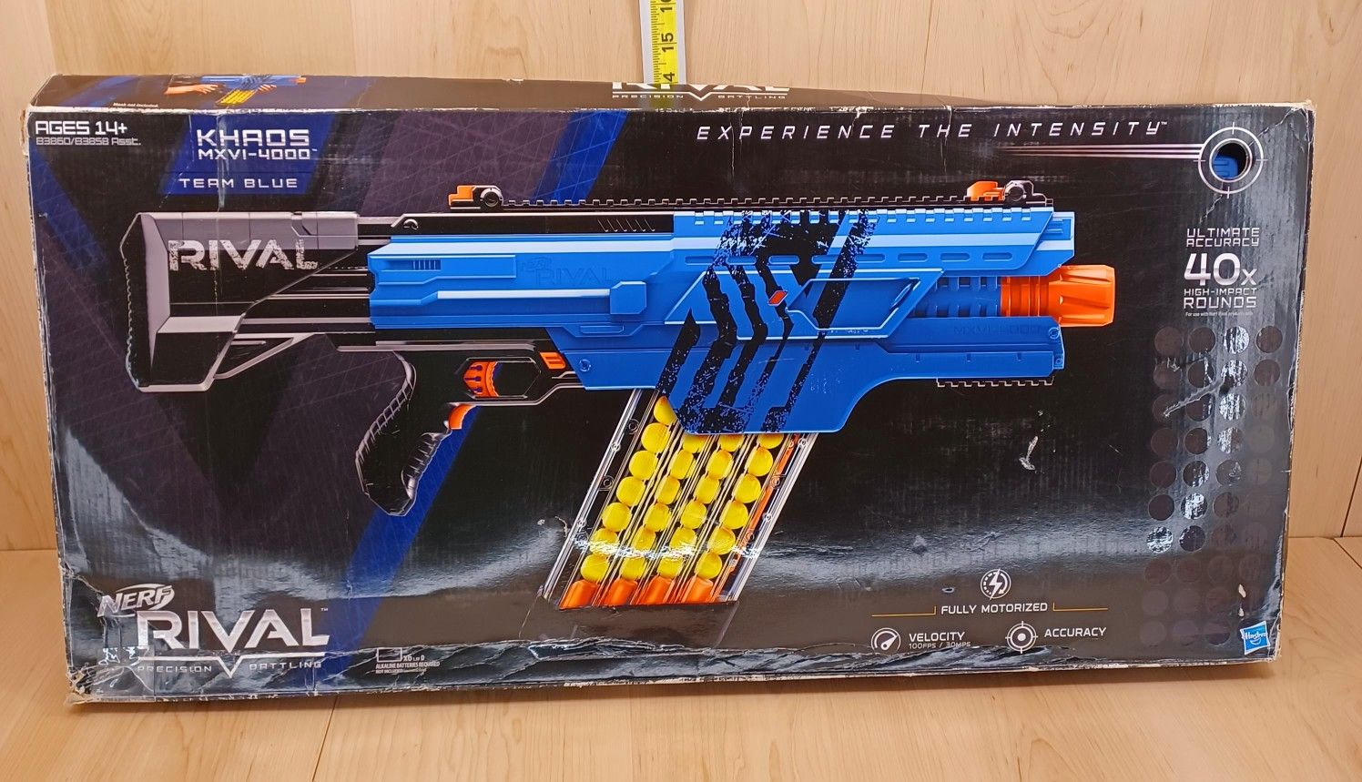 Blue Nerf Rival Khaos MXVI-4000
