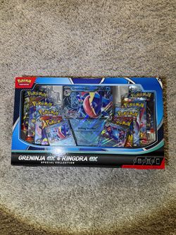 Pokemon Greninja EX & Kingdra EX Special Collection Box