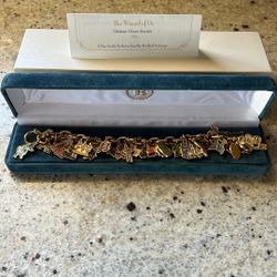 Bradford Exchange Wizard Of Oz Charm Bracelet 