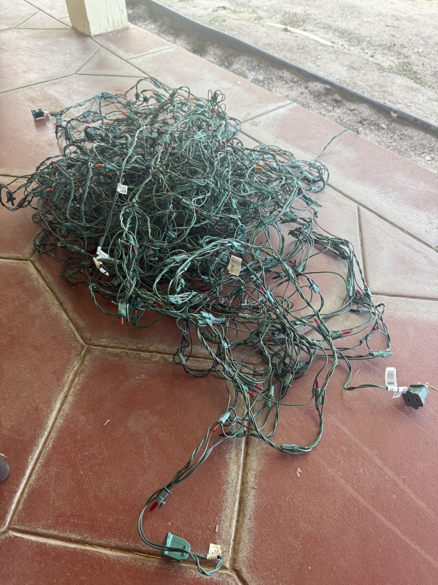 Multi Color Lights For Bushes