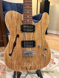 IYV Spalted Maple Thinline Telecaster - Like New