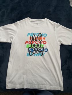 White psycho bunny shirt