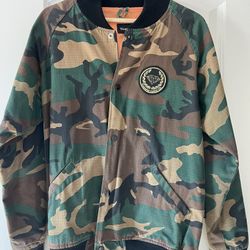 Diamond Supply Co Camo Bomber Jacket