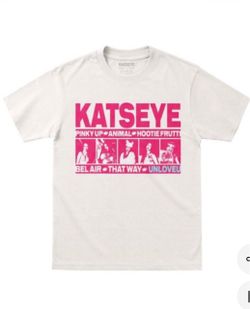 NWT KATSE Wild EP T-Shirt Pink White Target Exclusive