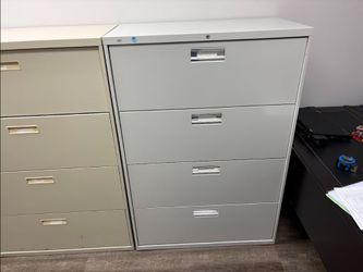 36" W Heavy-Duty 4-Drawer Metal Lateral File Cabinet – $150 📦 Florida