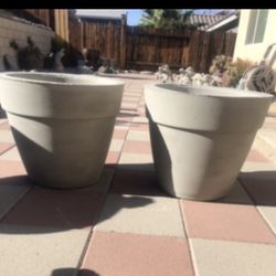 New Flower Pots Made Out Of Cement Perfect Gift For Any Occasion 
