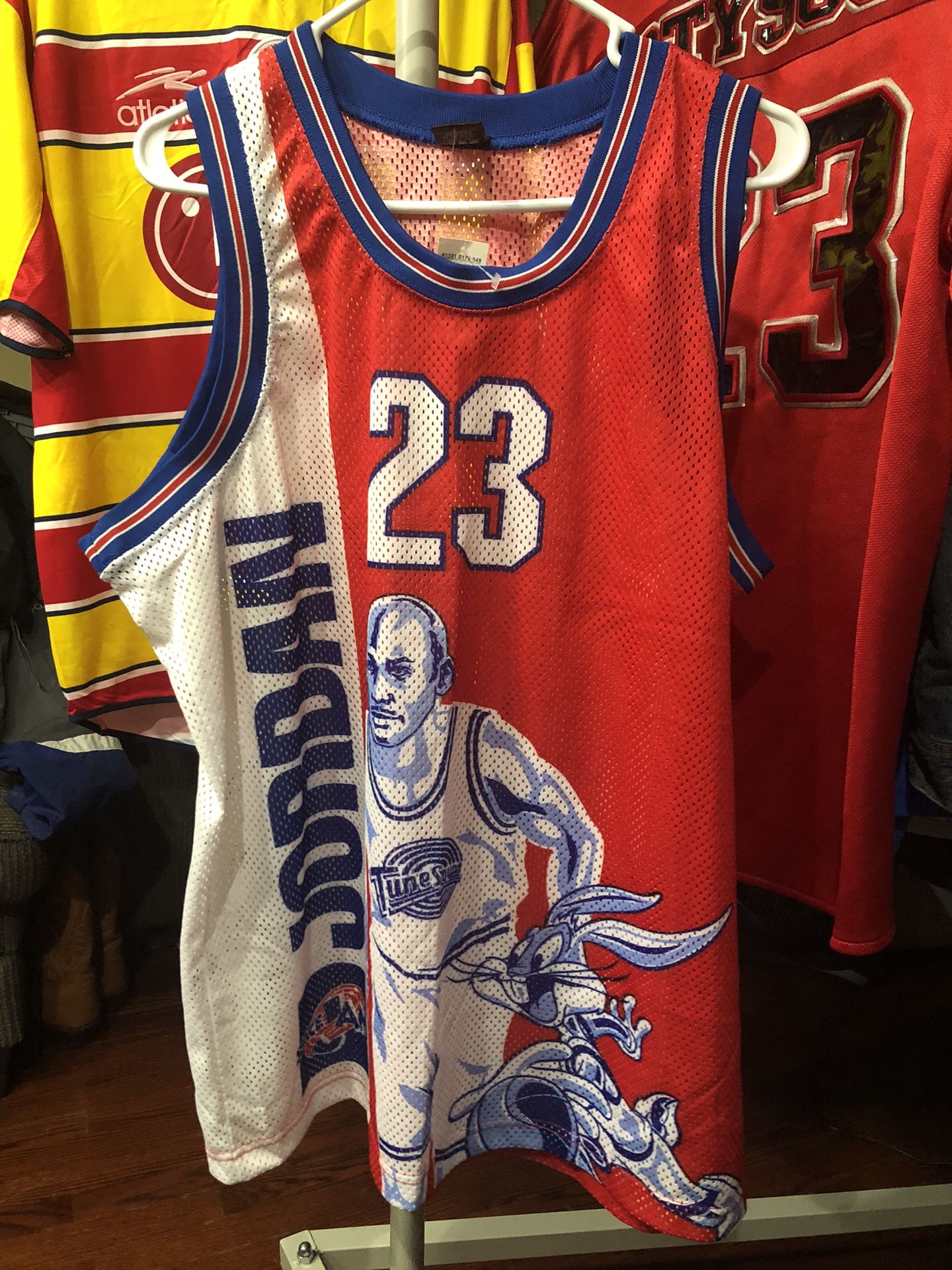Vintage Michael Jordan Space Jam Jersey 1996 WB Official Sz Size