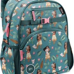 Disney Simple, Modern New Moana Backpack. It Is Smaller So Great For A Kindergartener or smaller elementary school child