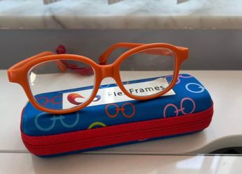 Mira Flex Frames Orange Kids Glasses