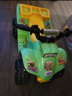 Ninja Turtle 6v Ride On. It's A Smaller One