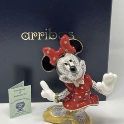 Arribas Brothers Disney Limited Edition Large Minnie Mouse 5”H 