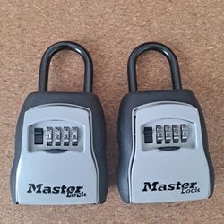 Master Lock Realtor Key Lockbox 5400DHC $25 for one OR $40 for both