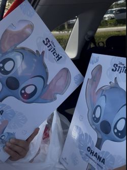 Stitch Ohana LED Handheld Mirror