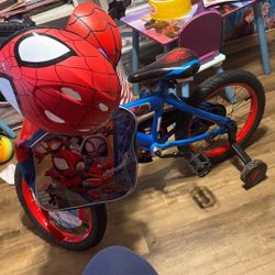 Spider Bike With Helmet
