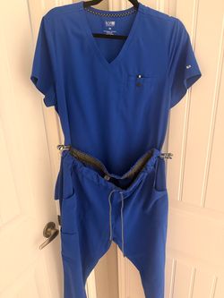 KOI GALAXY BLUE SCRUBS