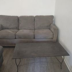 3 Seater Lazboy & Wooden Table