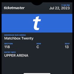 Matchbox 20 Tickets Thumbnail