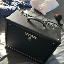 Boss Katana Mk2 50 Watt Guitar Amp With Amp Chord