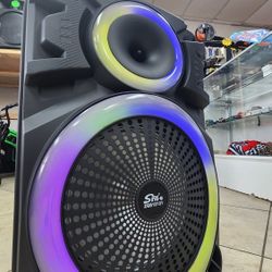 6000mah Wireless Bluetooth Rechargable Speaker With Wireless Mic And Remote Control Pickup Only 