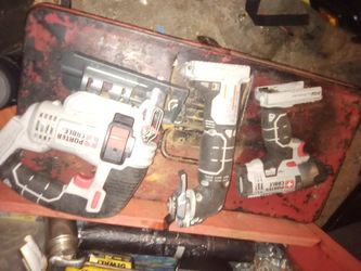 3 Porter Cable Good Condition Power Tools