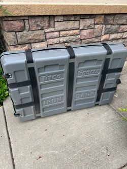 Bicycle shipping case.