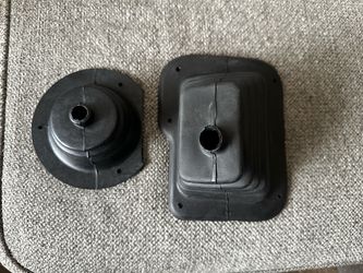1985 jeep cj7 Black Rubber Shift Boot Set – 2 Pieces