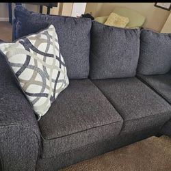 Gray Sectional Sofa with Chaise - Like New! REDUCE PRICE: $300 Furniture > Sofas & Couches