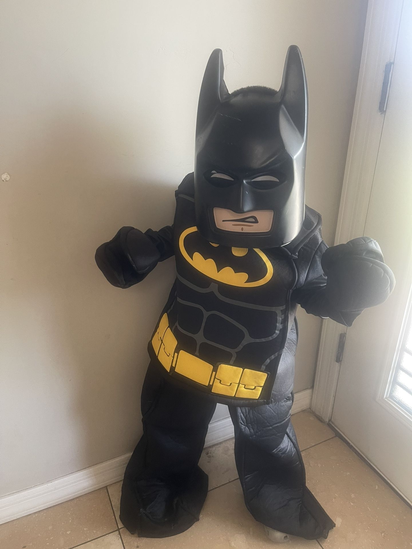 Kids Batman Lego Mascot Costume