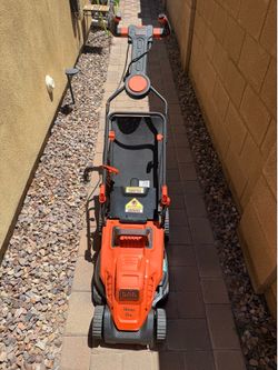 Electric mower, blower/mulcher, weed whacker