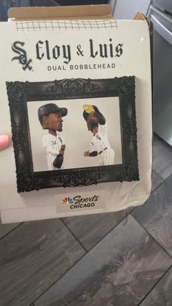 Eloy Jimenez and Luis Robert Dual Bobblehead