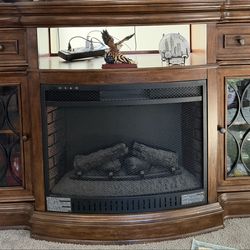 Fireplace TV Stand