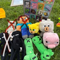 MINECRAFT PLUSHIES 